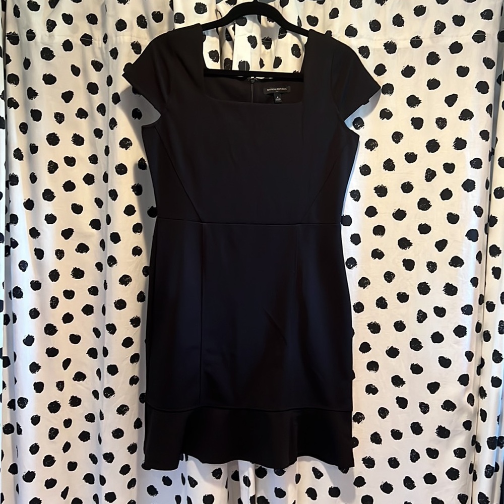 Banana Republic Black flare dress